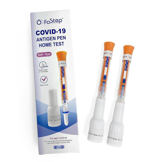 Respiratory Test Kit FaStep® COVID-19 Antigen Pen Test 1 Test per Kit (144 Kits per Case) USCO5FS-1