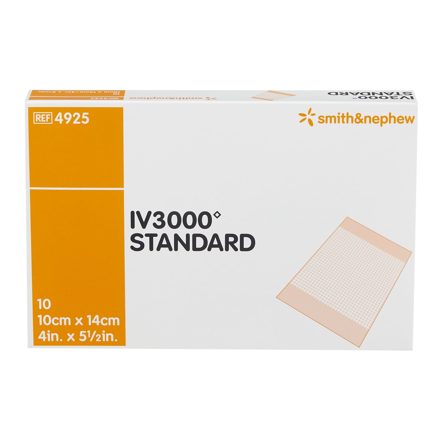IV3000™ Catheter Securement Dressing, 4 x 5 Inch 4925