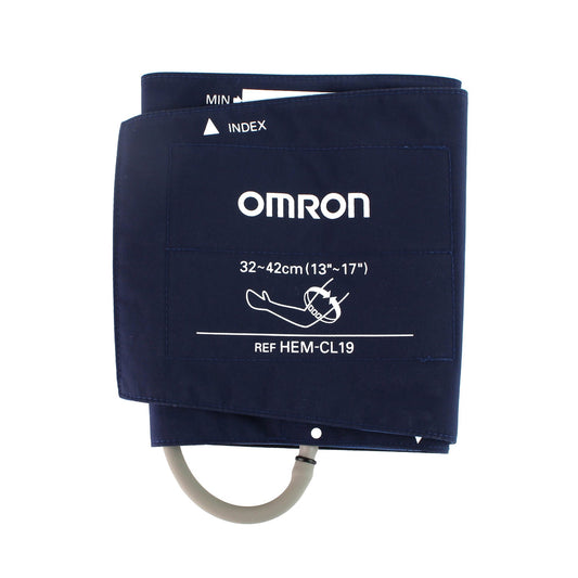 Reusable Blood Pressure Cuff IntelliSense® 32 to 42 cm Arm Cloth Fabric Cuff Large Cuff - HEM-907-CL19
