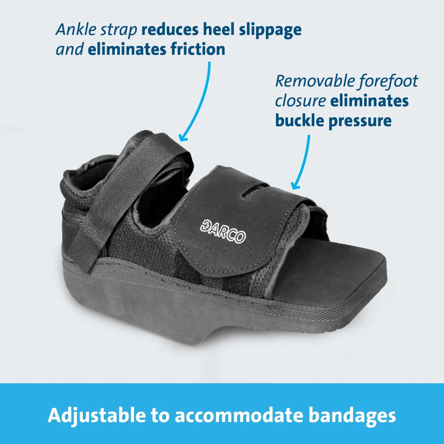 Darco® OrthoWedge™ Post-Op Shoe, X-Large OQ4B