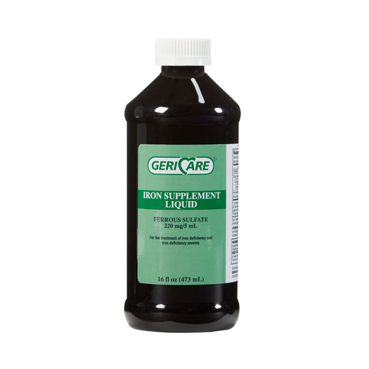 Mineral Supplement Geri-Care® Iron 220 mg Strength Liquid 16 oz. - Q701-16-GCP