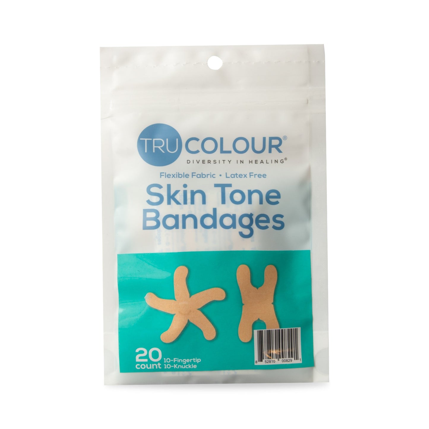 TruColour® Beige Adhesive Strip, Knuckle / Fingertip TCB-AKF