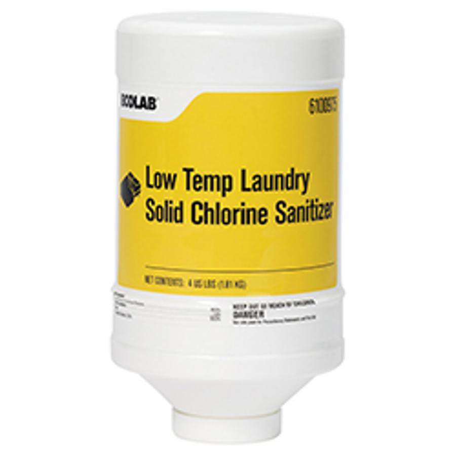 Ecolab Ecolab Low-Temp Laundry Solid Chlorine Sanitizer 6100975, Case of 2
