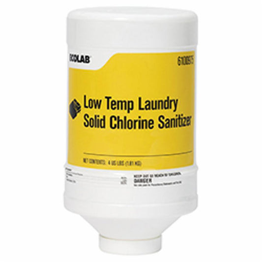 Ecolab Ecolab Low-Temp Laundry Solid Chlorine Sanitizer 6100975, Case of 2