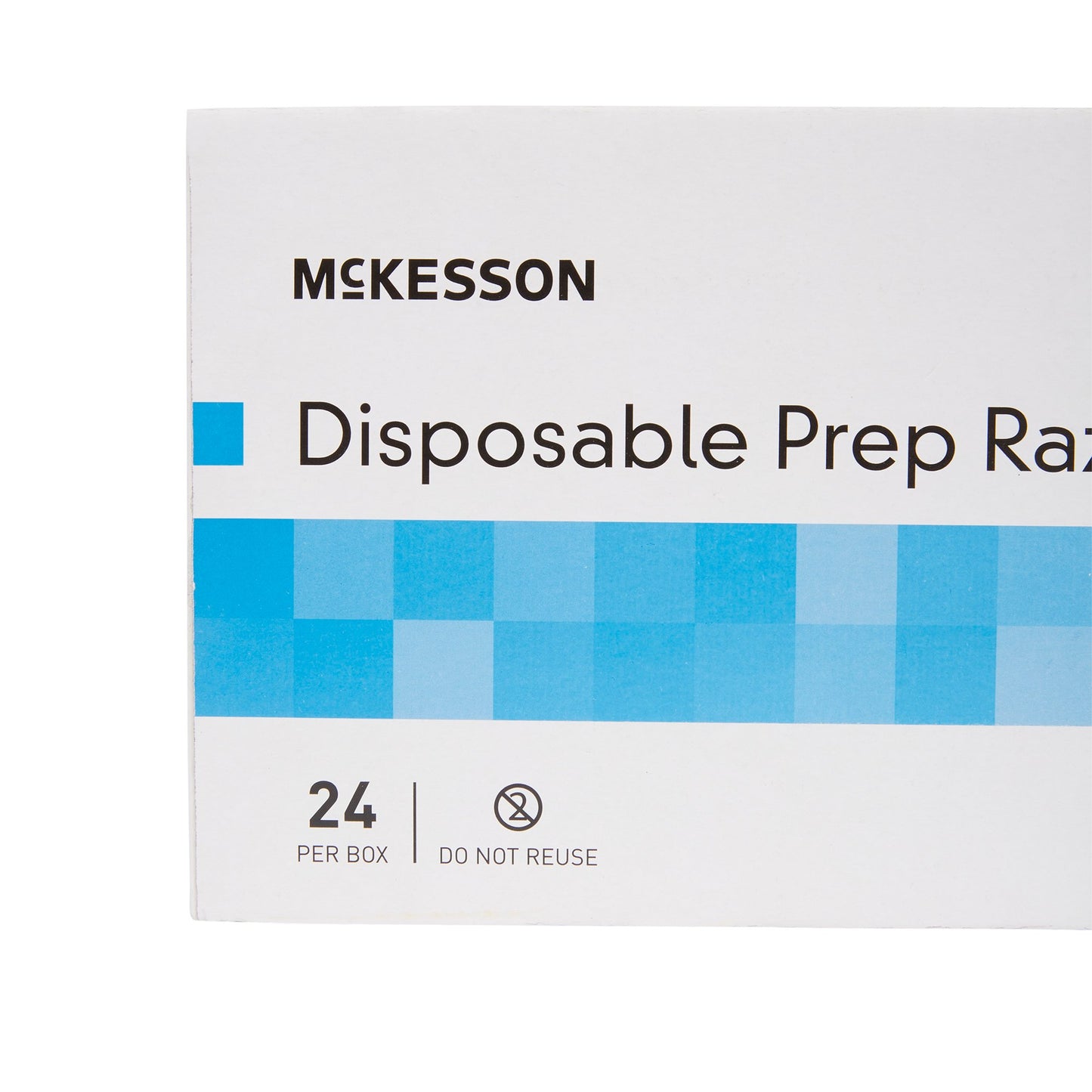 McKesson Single-Blade Razor, Double-Edged, Disposable 16-RZ24