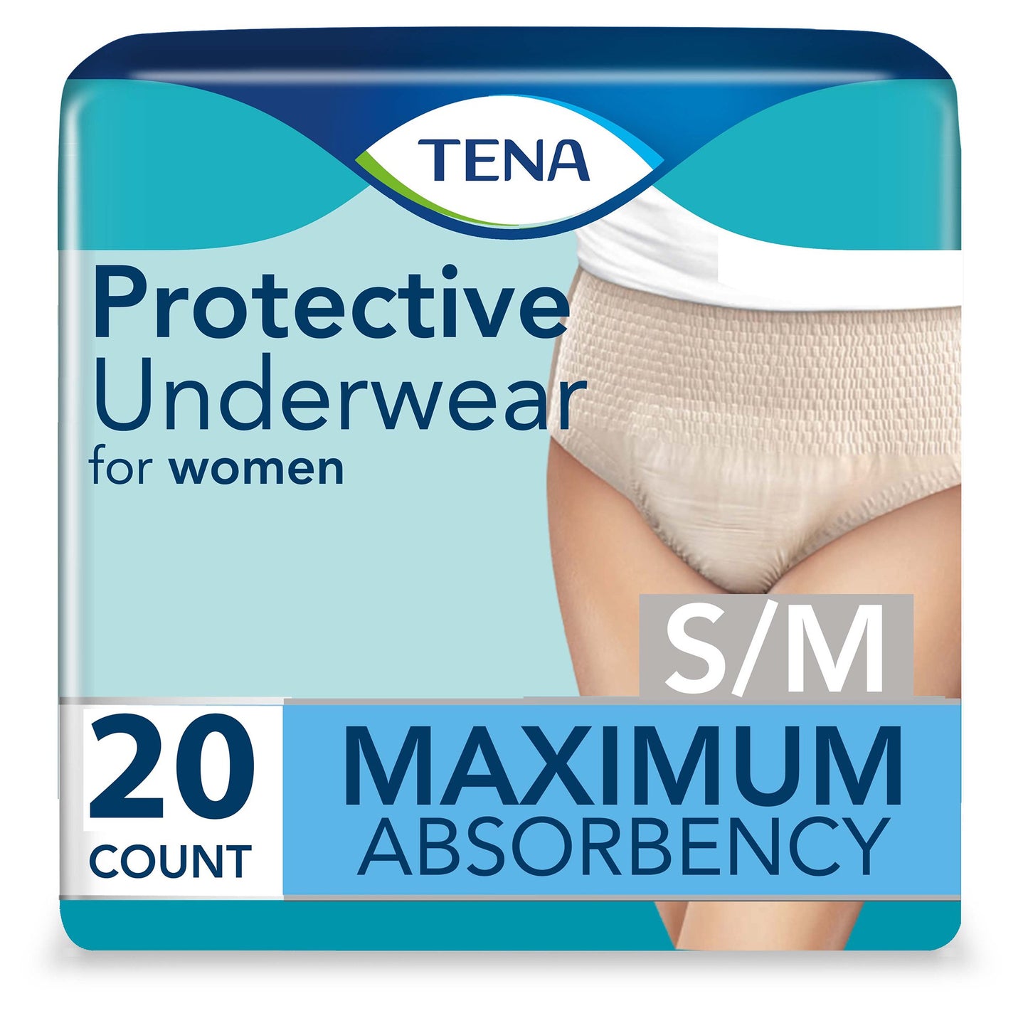 Tena® ProSkin™ Maximum Absorbent Underwear for Women, Small / Medium 73020