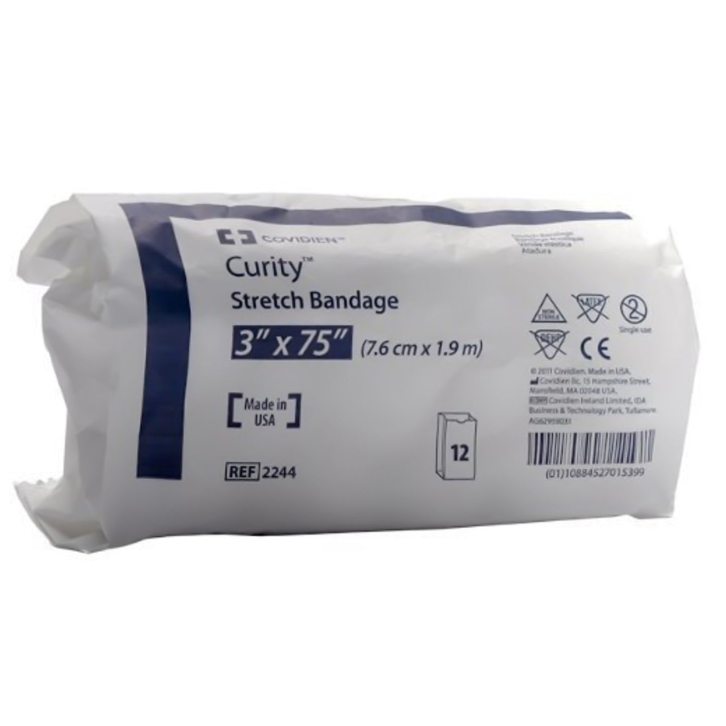 Curity™ Conforming Bandage, 3 x 75 Inch, 1-Ply 2244-