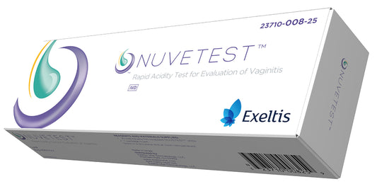 NuveTest™ Bacterial Vaginosis/Trichomoniasis Rapid Acidity Sex Health Test Kit 23710-008-25