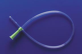 Urethral Catheter Easy Cath™ Straight Tip Uncoated PVC 14 Fr. 16 Inch - EC140