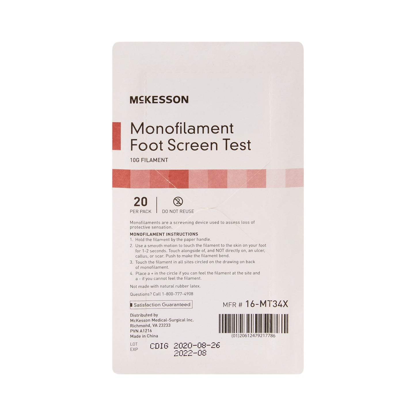 McKesson Sensory Test Monofilament 16-MT34X