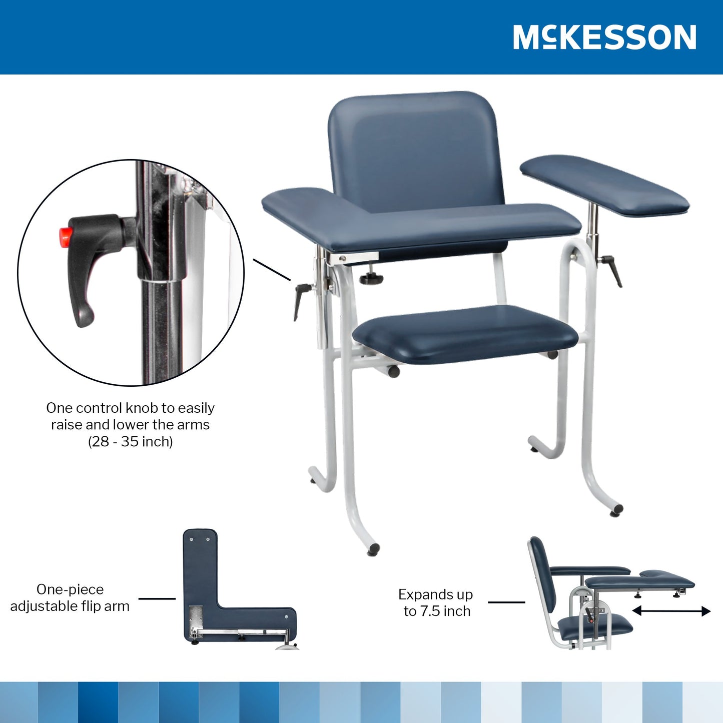 McKesson Blood Drawing Chair 63-20USUF-1