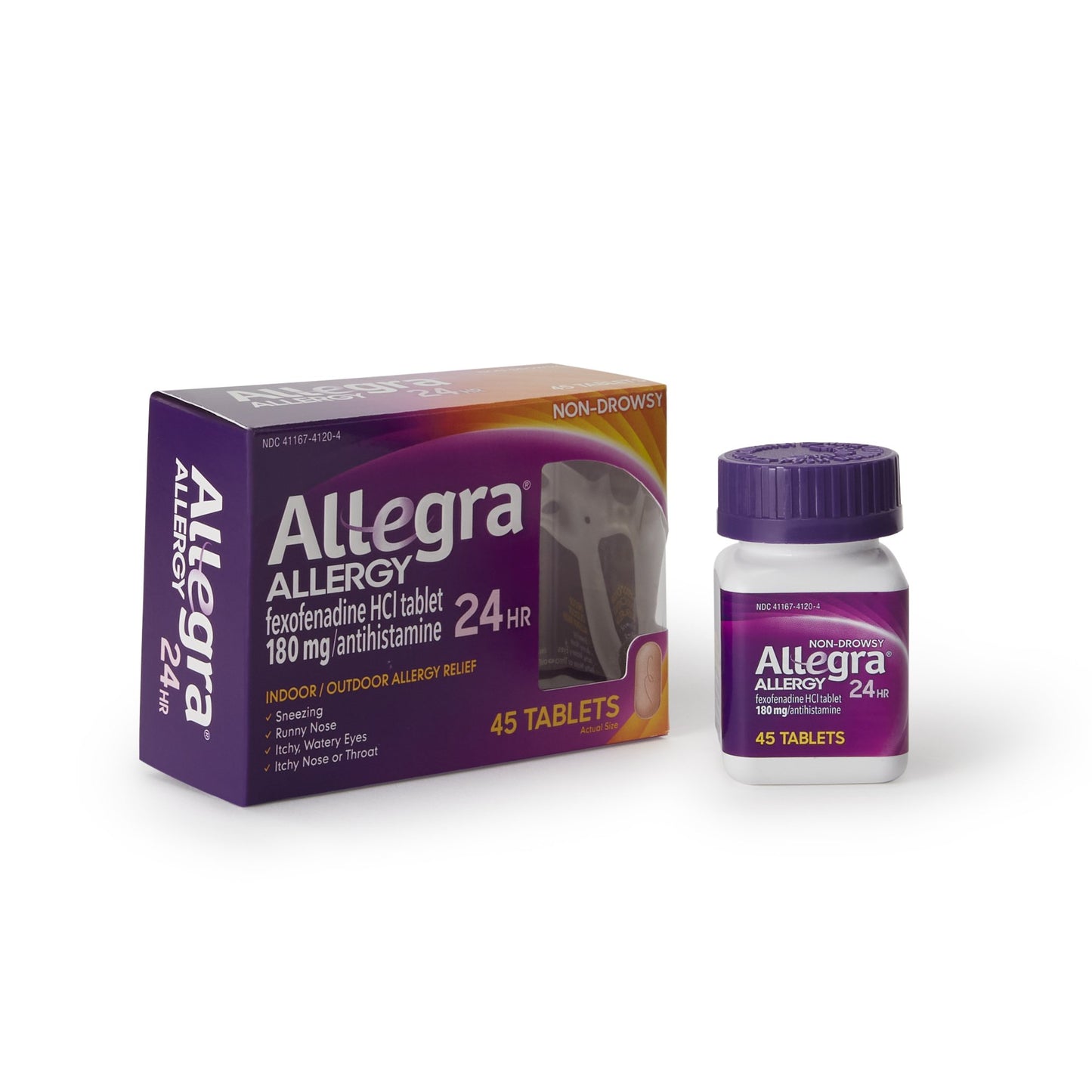 Allegra® Fexofenadine Allergy Relief 41167412004