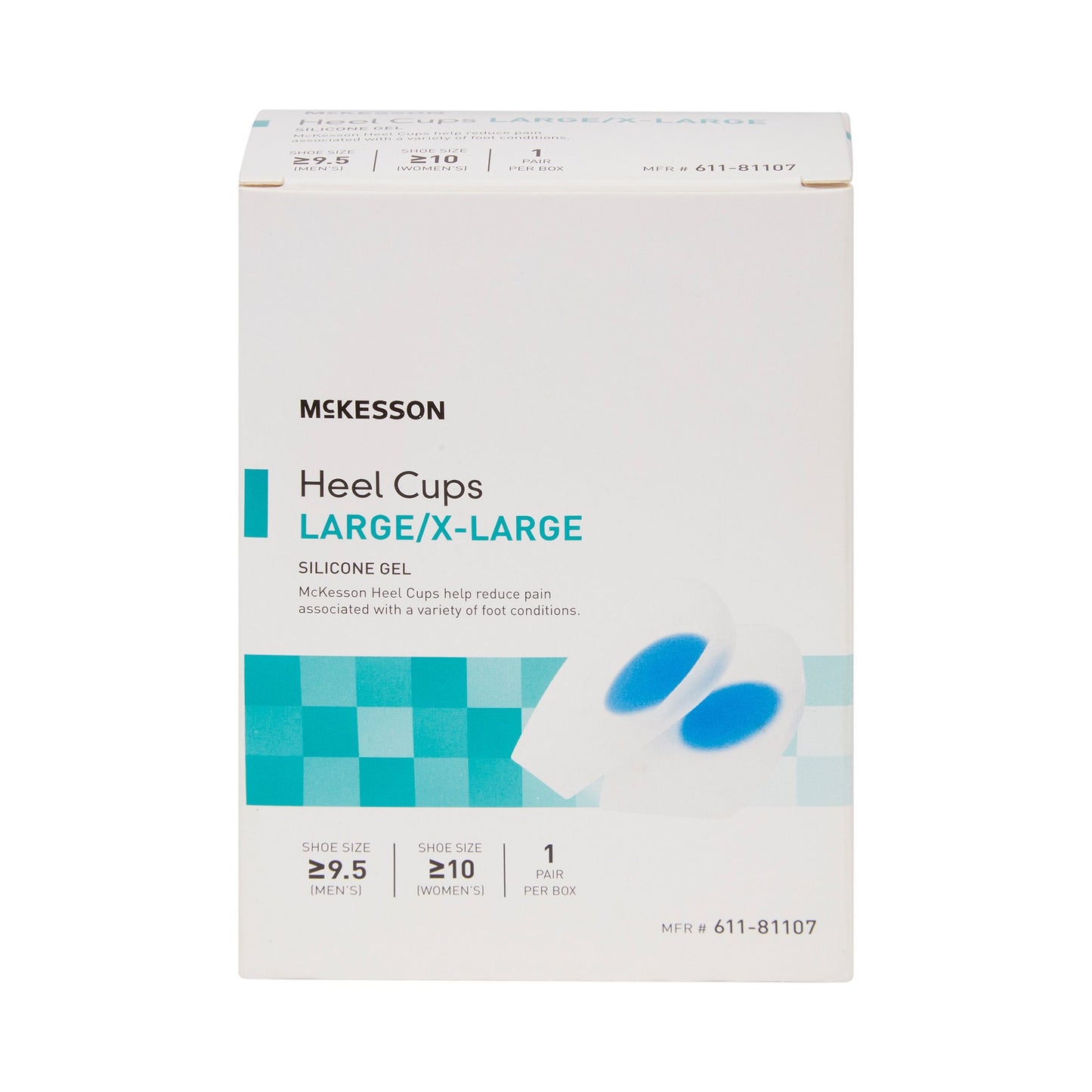 McKesson Heel Cup, Large / Extra Large 611-81107