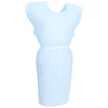 Patient Exam Gown McKesson One Size Fits Most Blue Disposable - 18-10847