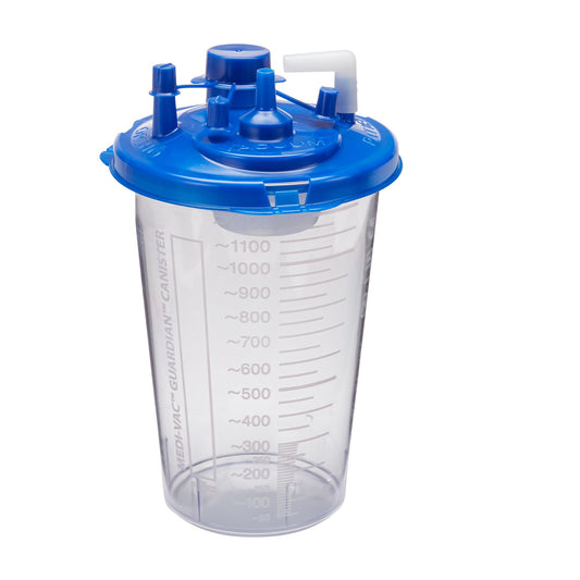 Cardinal Medi-Vac Guardian Rigid Suction Canister, 1200 mL 65651-212, 1 Each