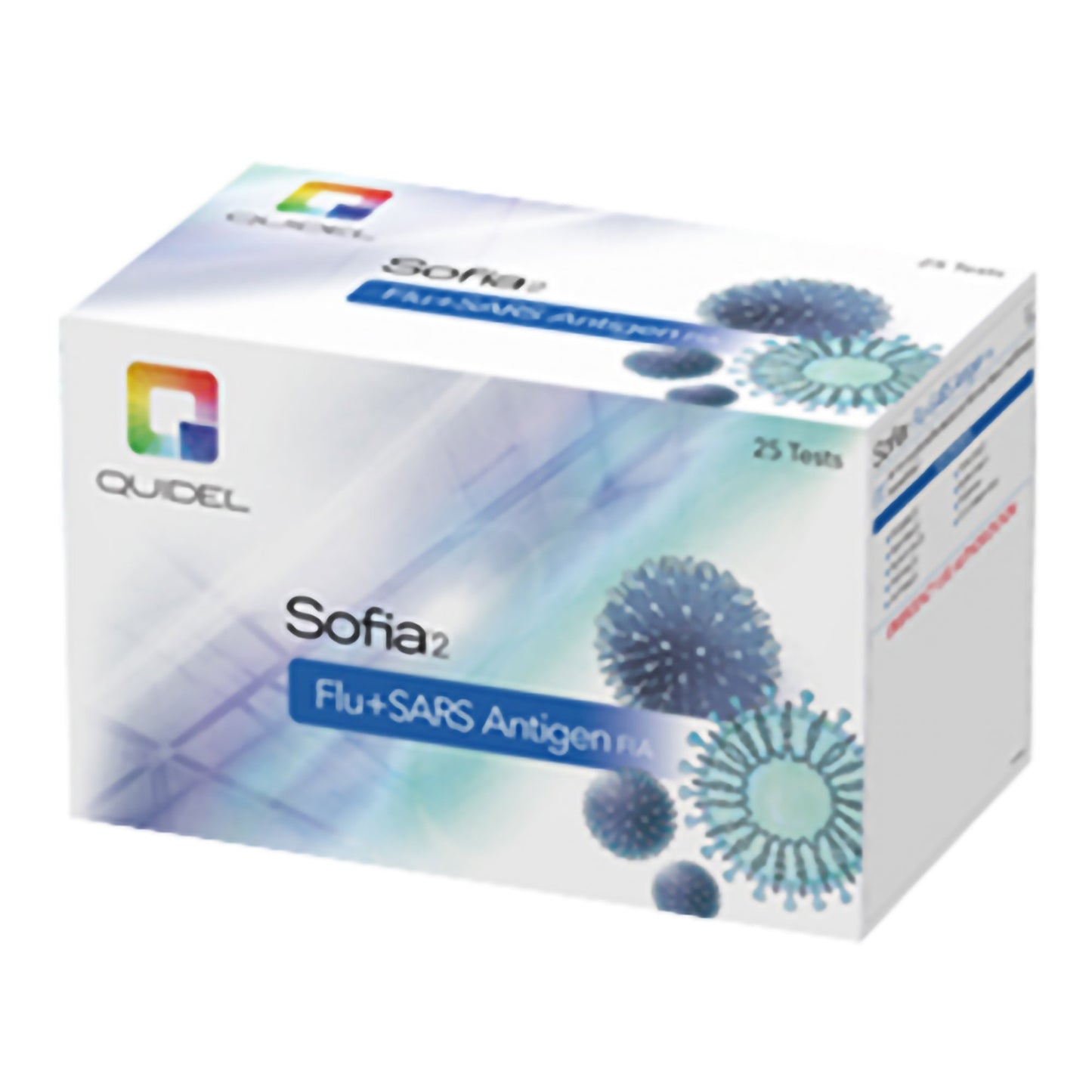 Sofia® 2 Flu + SARS Antigen for use w/ Sofia 2 Fluorescent Immunoassay Analyzer 20377