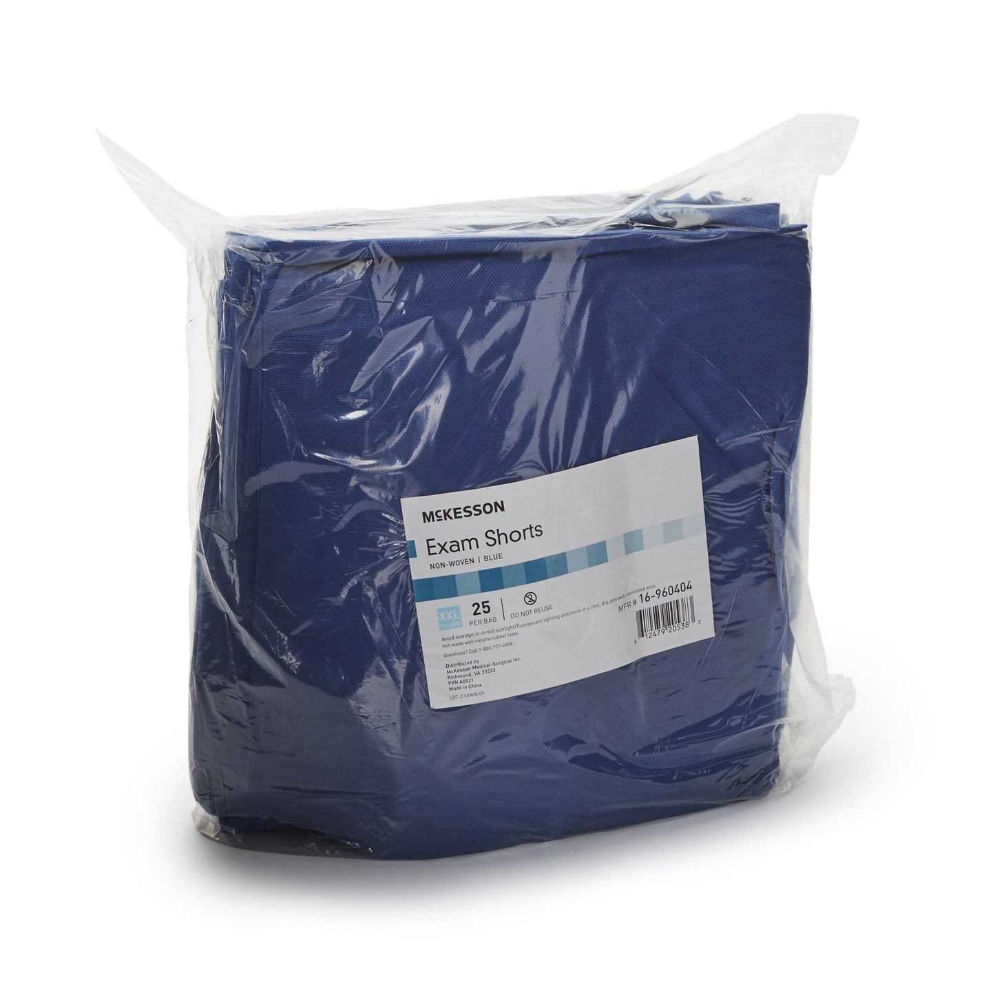 McKesson Patient Exam Shorts, 2X-Large 16-960404