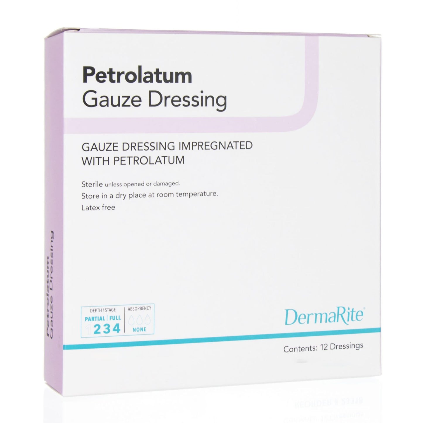 Petrolatum Impregnated Dressing DermaRite® Strip 1 X 8 Inch Sterile - 23180