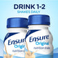 Ensure® Original Therapeutic Nutrition Shake, Vanilla, 8-ounce bottle 58297