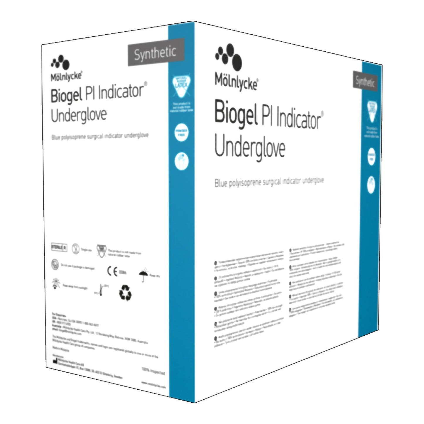 Biogel® PI Indicator Polyisoprene Surgical Underglove, Size 8.5, Blue 41685