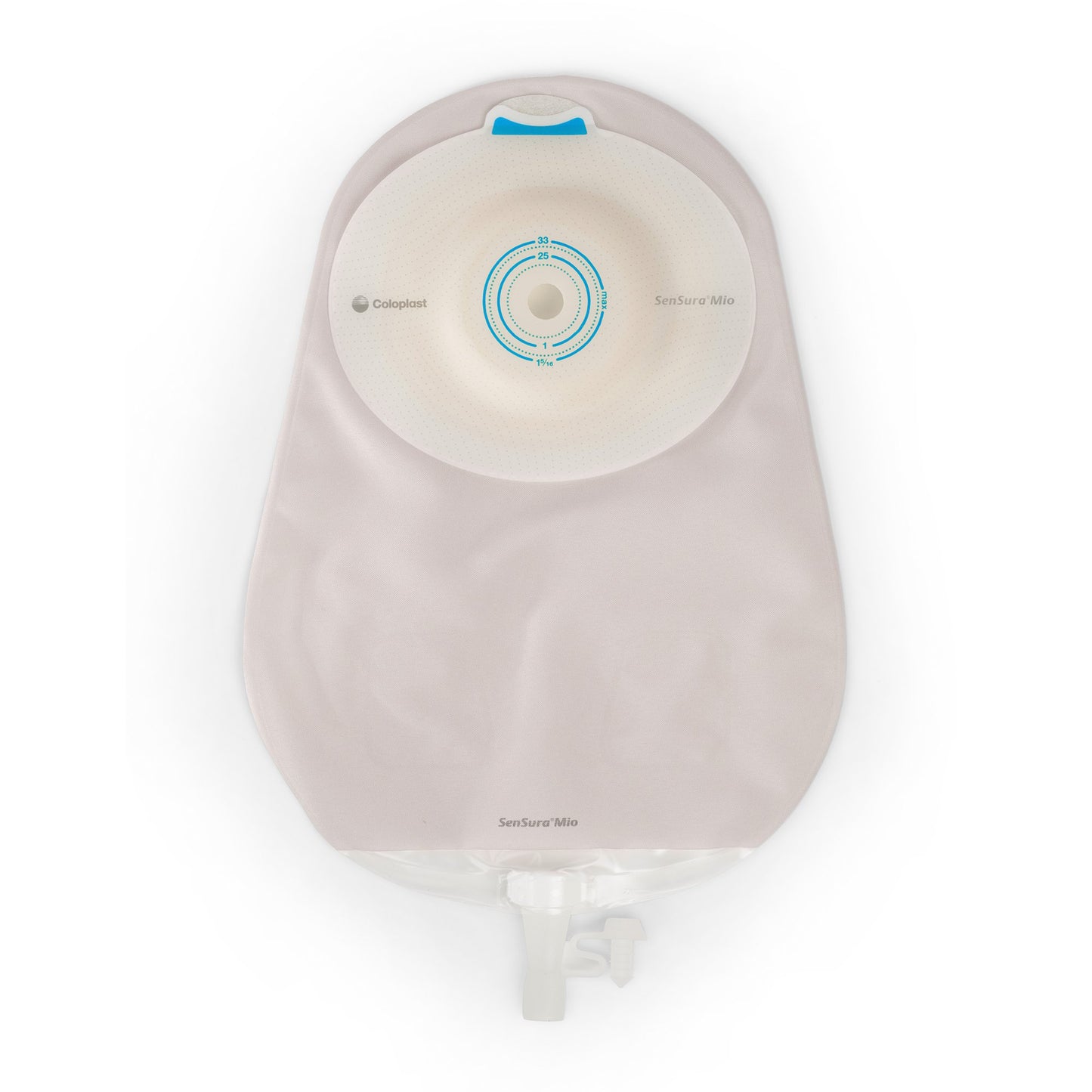 Ostomy Pouch SenSura® Mio One-Piece System Convex, Trim to Fit 3/8 to 1-5/16 Inch Stoma Drainable 13679