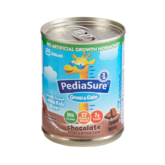 Pediatric Oral Supplement PediaSure® Grow & Gain Chocolate Flavor 8 oz. Can Liquid Calories - 67523