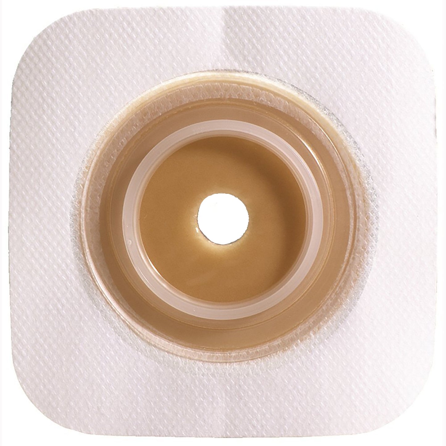 Sur-Fit Natura® Colostomy Barrier With 1 3/8-1¾ Inch Stoma Opening, Tan 125265