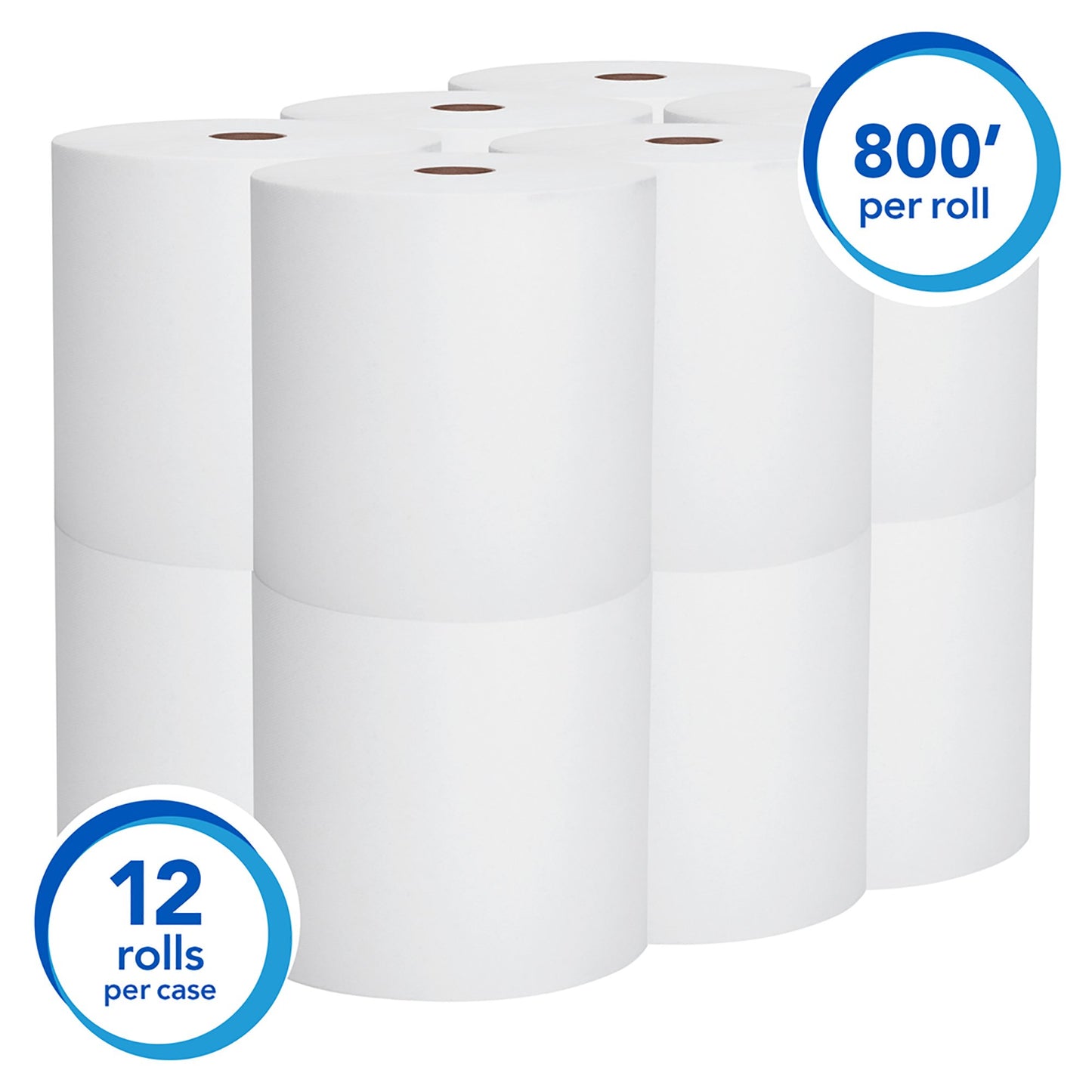 Scott Paper Towel, Hardwound Roll, 8" x 800' 01040
