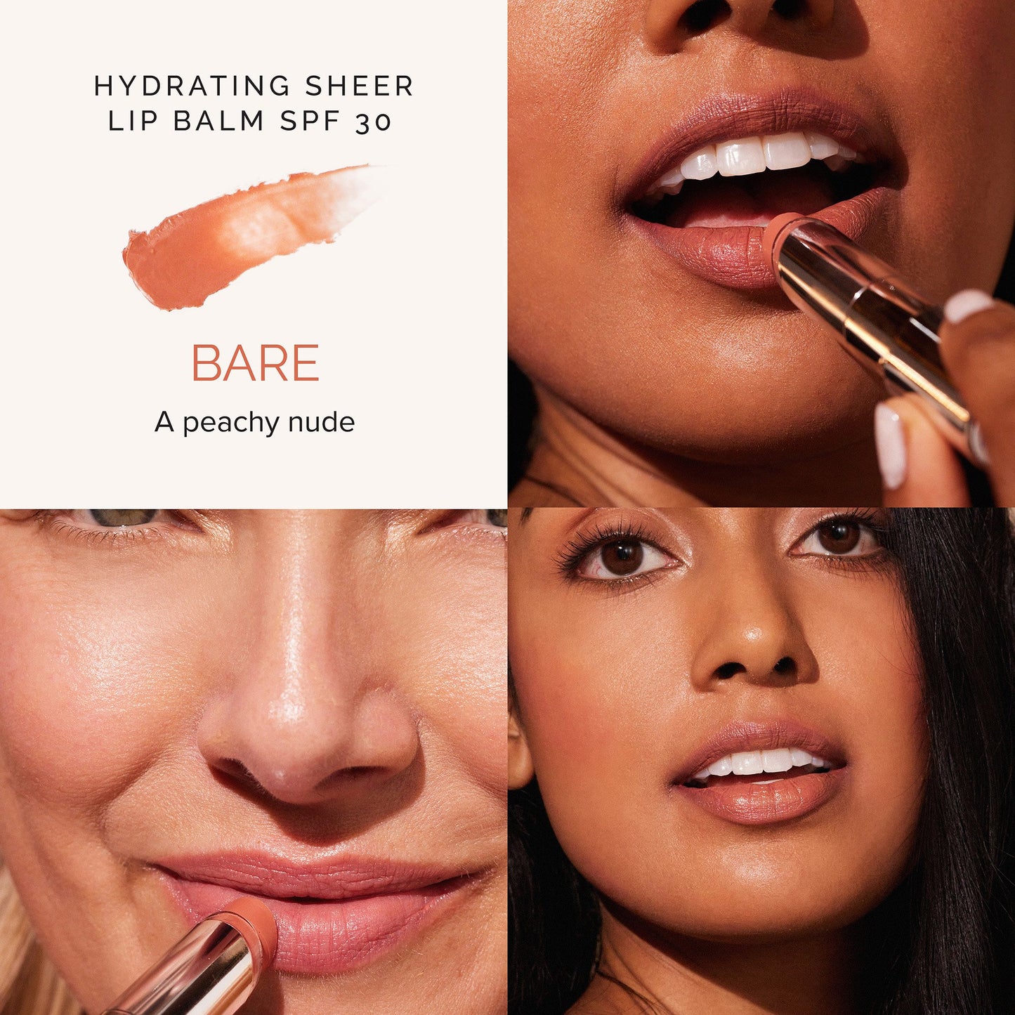 MDSolarSciences® Hydrating Sheer Lip Balm, Bare (Neutral) 152001