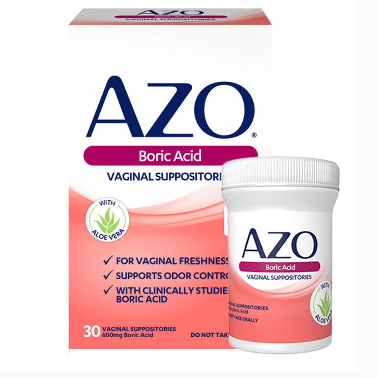 Dietary Supplement Boric Acid 600 mcg Strength Suppository 30 per Box 787651760308