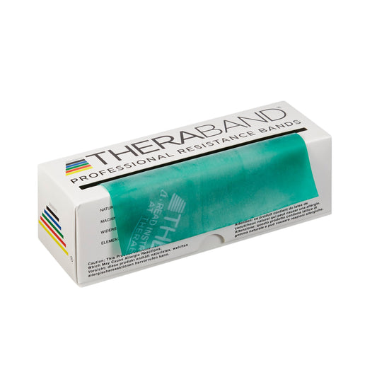 Exercise Resistance Band TheraBand® Green 5 Inch X 6 Yard Heavy Resistance - 10-1002