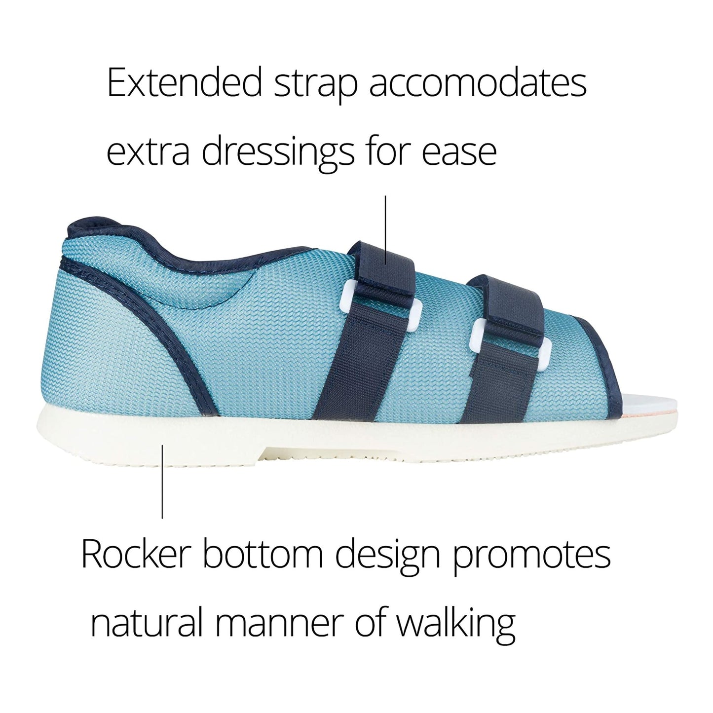 Össur® Women's Mesh Top Post-Op Shoe, Large 17007