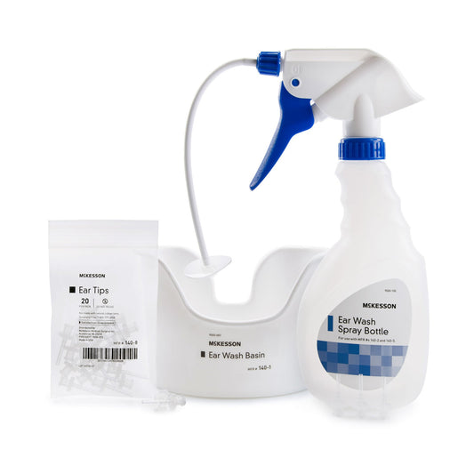 Ear Wash System McKesson Disposable Tip Blue / White - 140-3