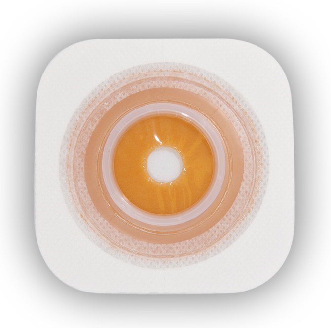 Pediatric Ostomy Barrier Little Ones® Sur-Fit Natura® Trim to Fit, Standard Wear Stomahesive® Adhesive 1-3/4 Inch Flange Sur-Fit® Natura® System Hydro