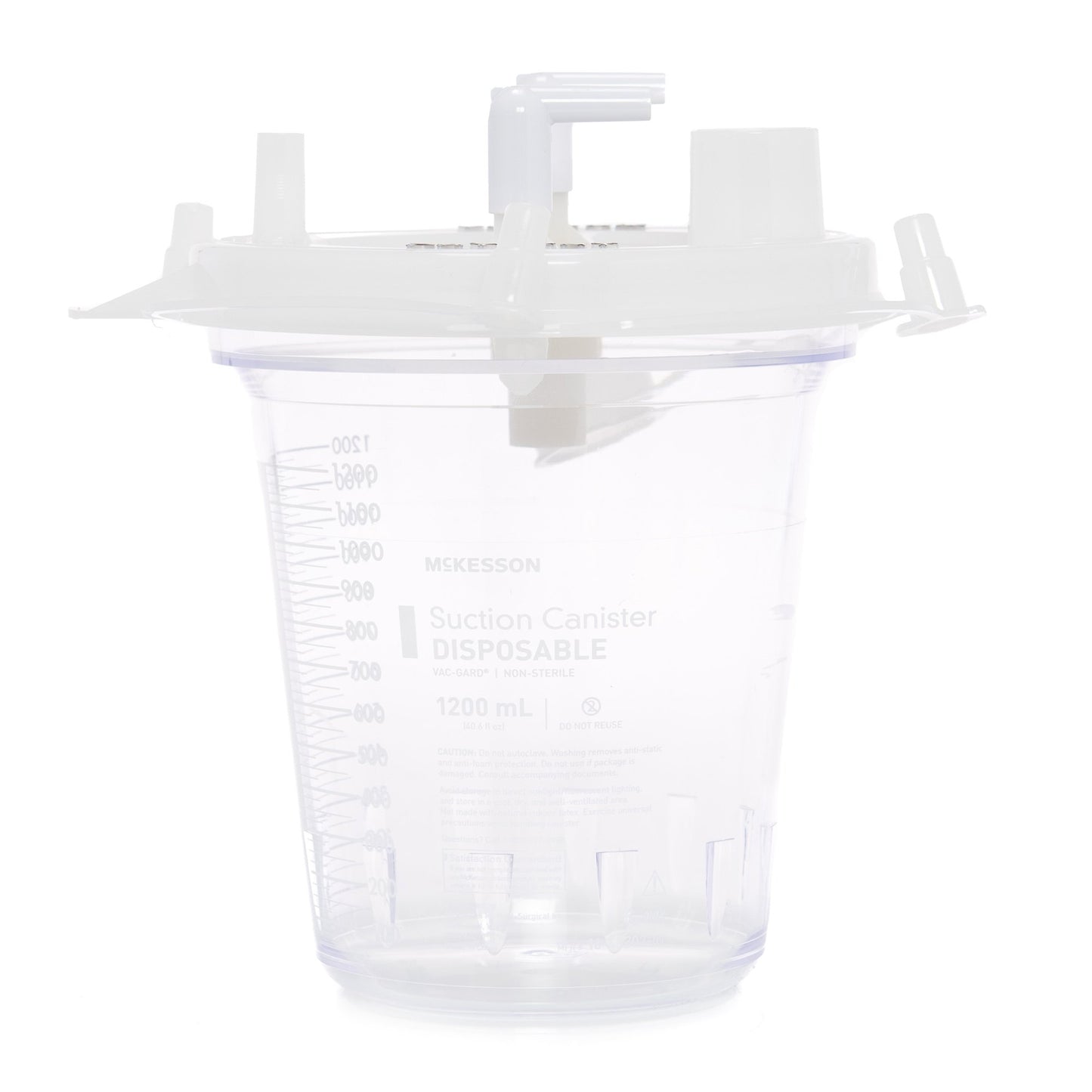 Suction Canister McKesson 1200 mL Pour Lid - 16-43203-01
