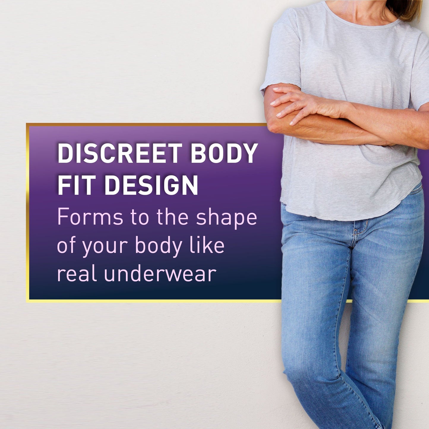 McKesson Premium Discreet Underwear for Women, Heavy Absorbency, Extra-Large UWDS-XLPINK