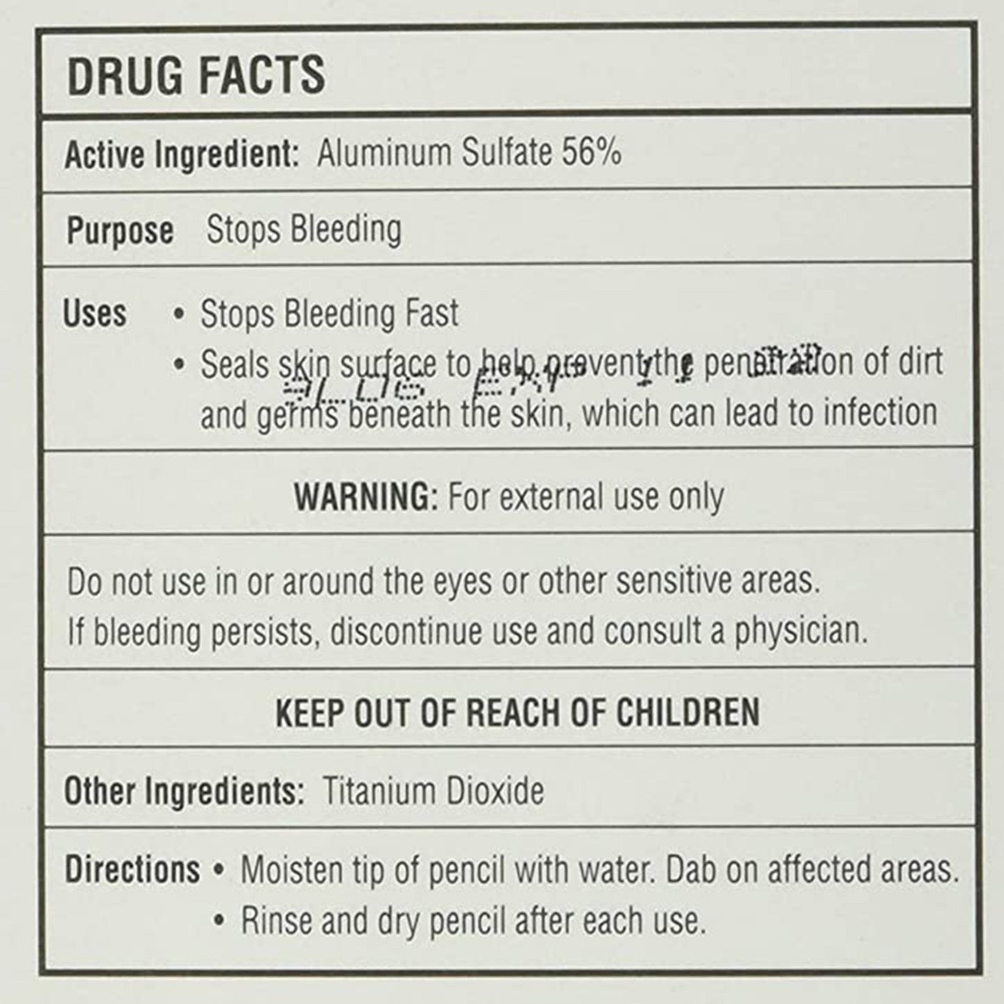 Clubman Styptic Pencil 07006608120