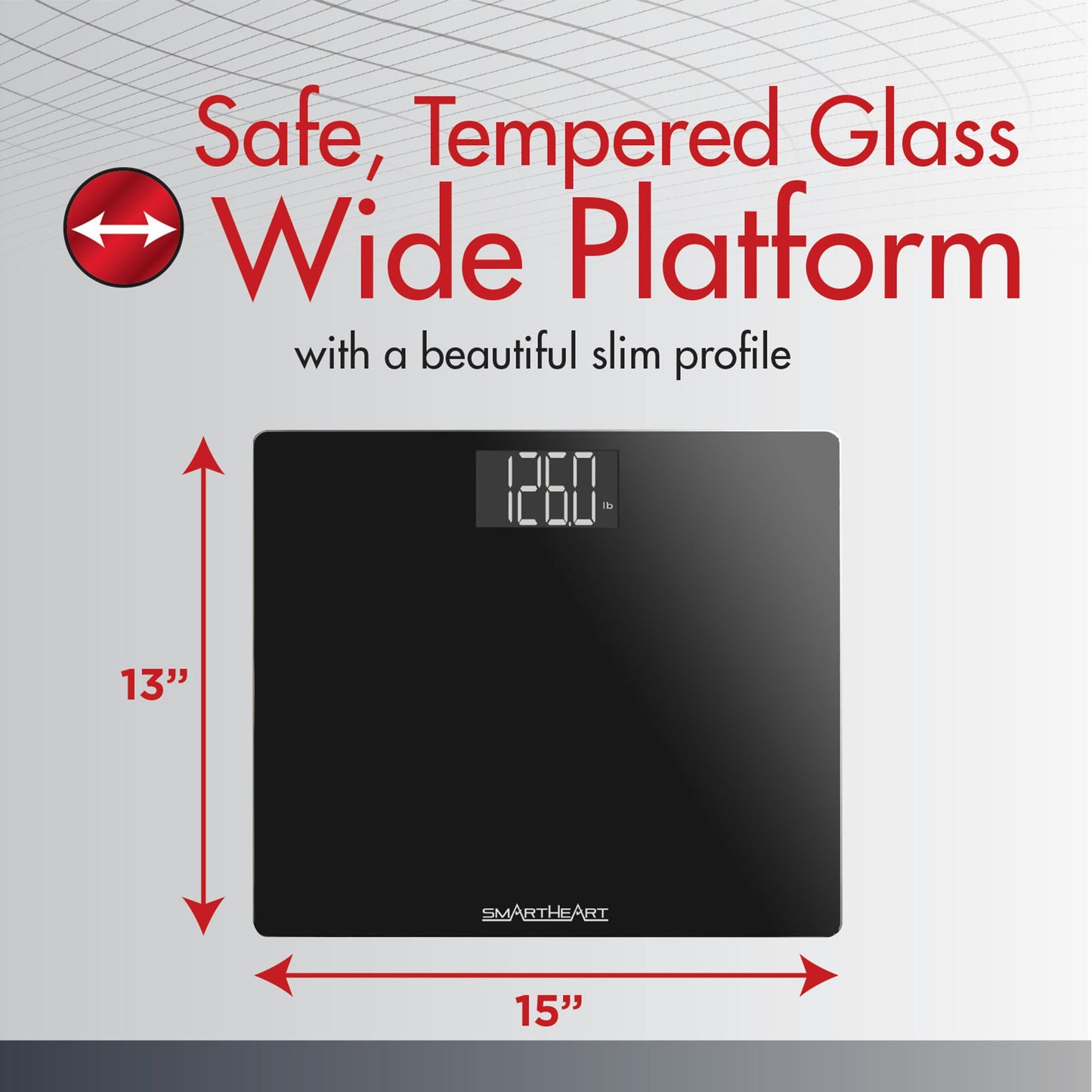 SmartHeart™ Digital Weight Scale 19-104