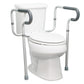 McKesson Toilet Safety Rail, Gray Aluminum 146-RTL12000