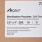 McKesson Argent® Sure-Check® Sterilization Pouch, 3½ x 9 Inch 73-SSP381