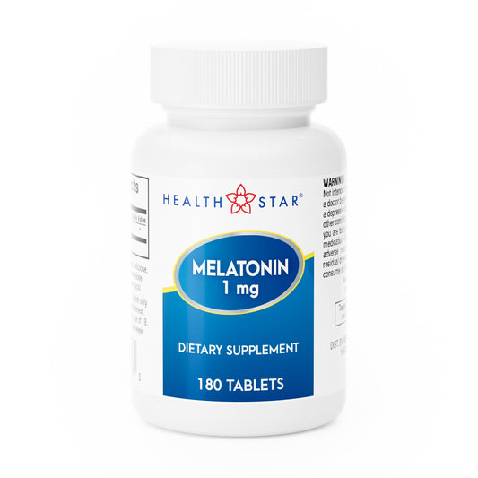 Geri-Care Geri-Care Melatonin Natural Sleep Aid 884-18-HST, BT