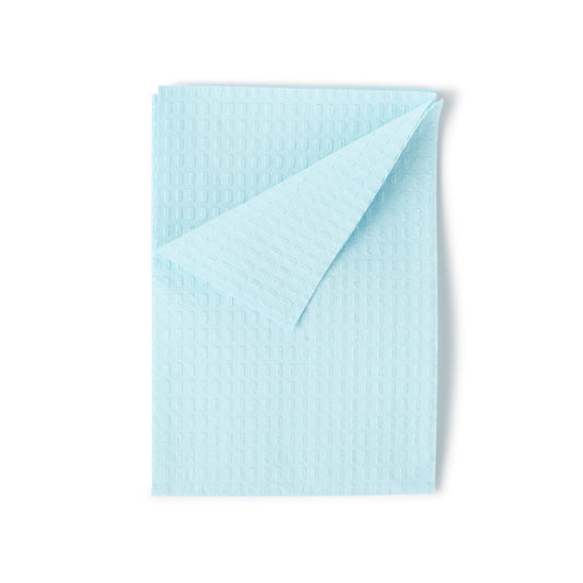 McKesson Nonsterile Blue Procedure Towel, 13 x 18 Inch 18-862