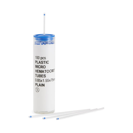 McKesson Brand McKesson Capillary Blood Collection Tube without Closure, 75-millimeter Length 554, Box of 10