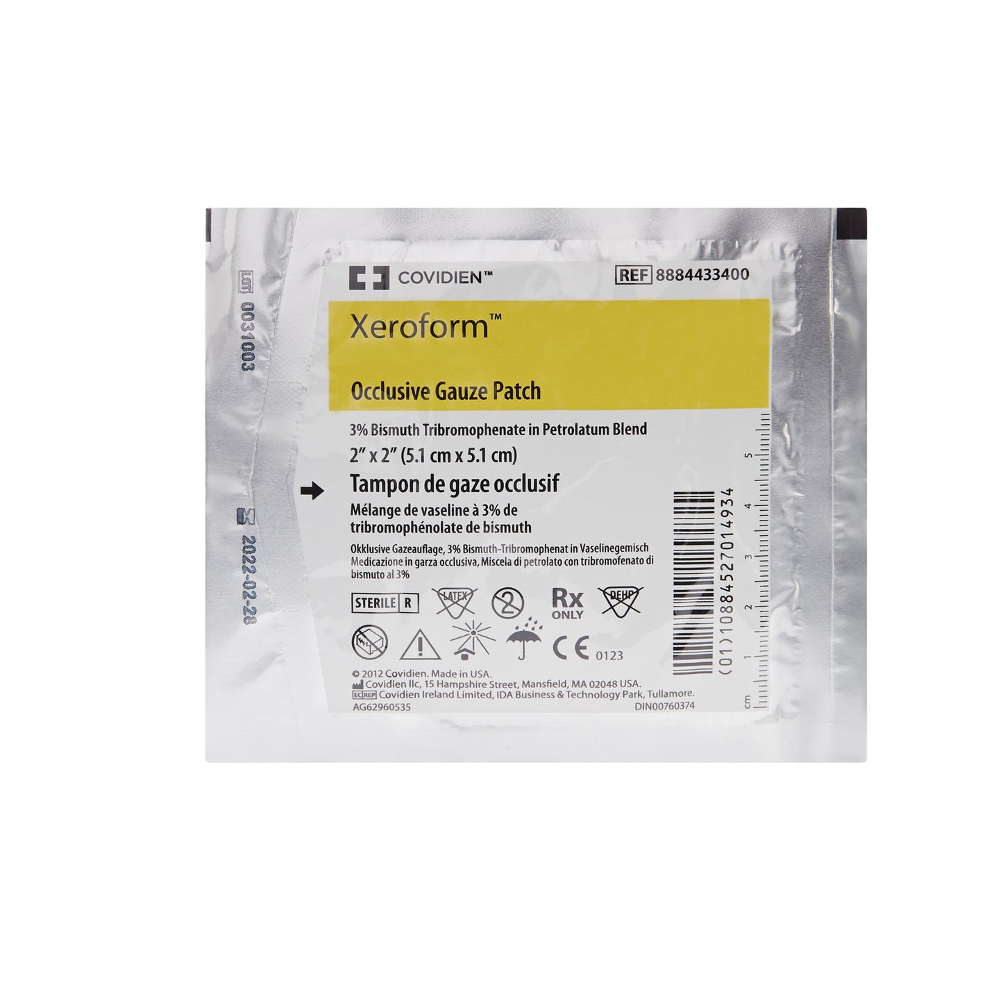 Cardinal Xeroform™ Occlusive Impregnated Dressing ,2in.x2in. - 8884433400