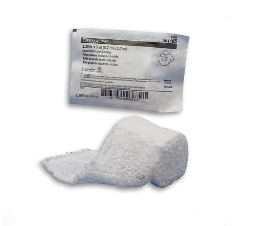 Fluff Bandage Roll Dermacea™ 2-1/4 Inch X 3 Yard 6-Ply Sterile 1 per Pouch - 441100