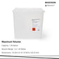 McKesson Prevent® Sharps Container, 1-1/4 Gallon, 10-3/4 x 10-1/2 x 4-3/4 Inch 2261
