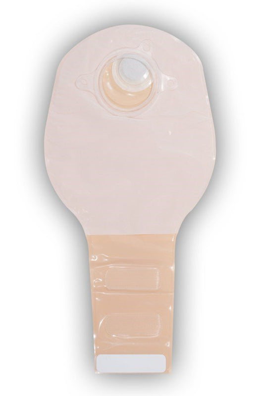 Ostomy Pouch Sur-Fit Natura® Two-Piece System 12 Inch Length Drainable - 404015