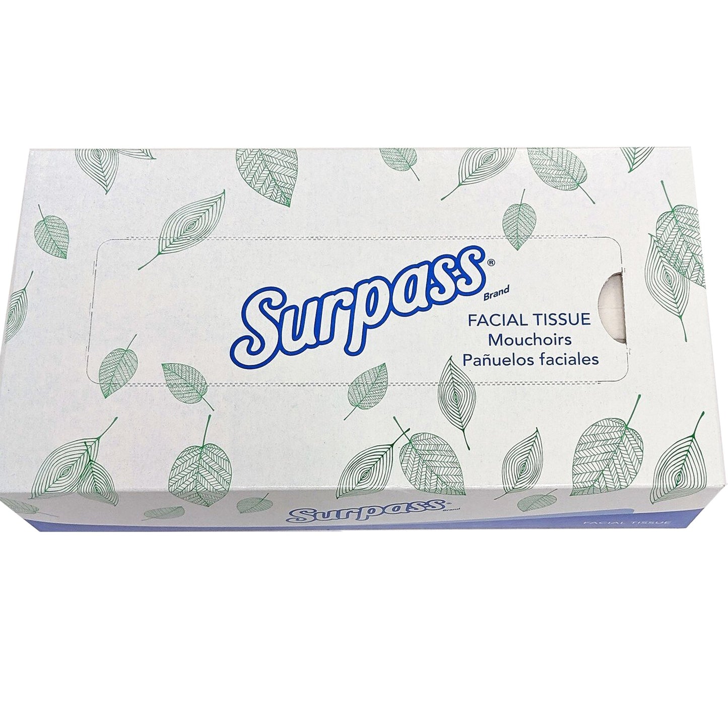 Surpass® Facial Tissue, 100 per Box 21340