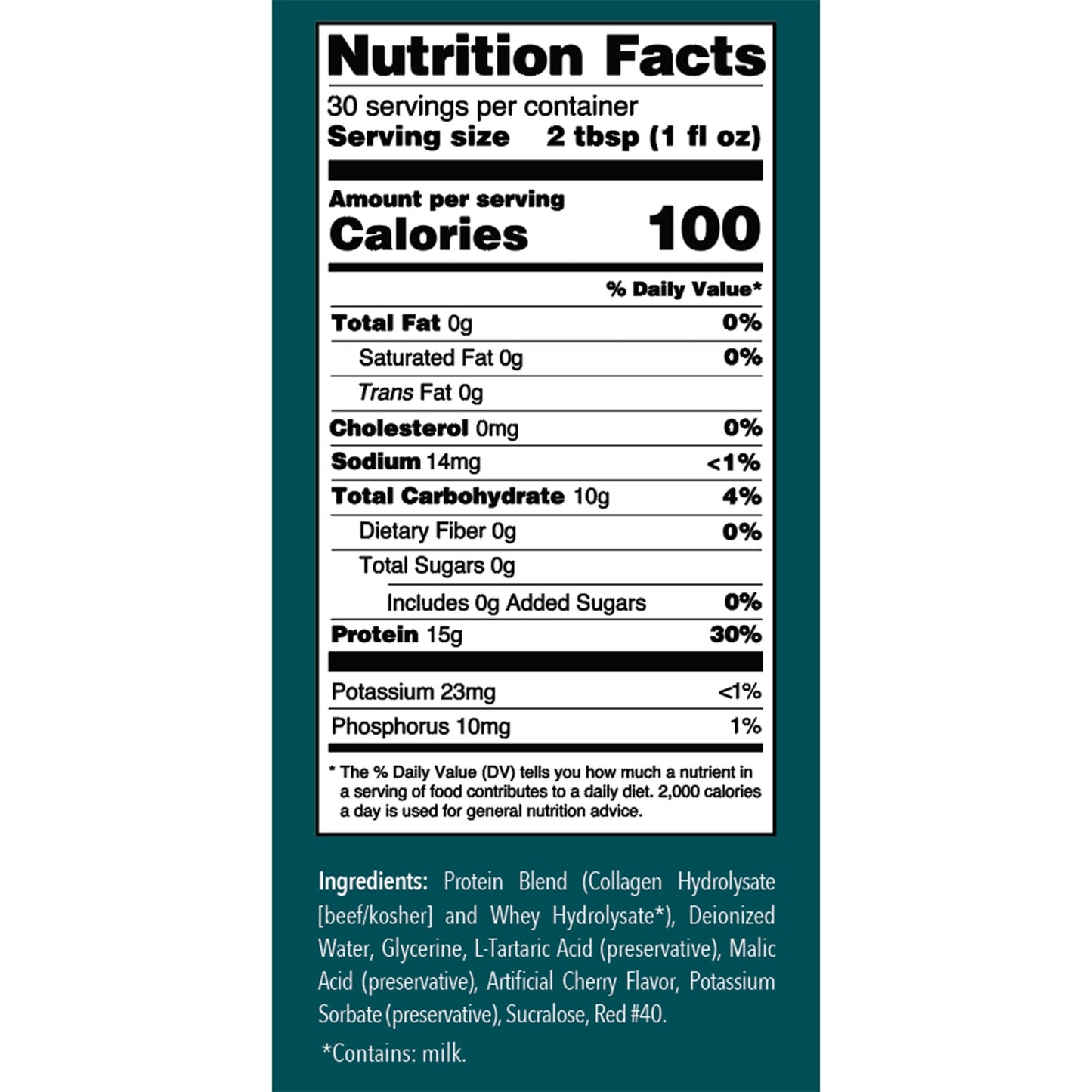 ProHeal™ Cherry Splash Liquid Protein Wound Recovery Formula, 30-ounce bottle PRO1000