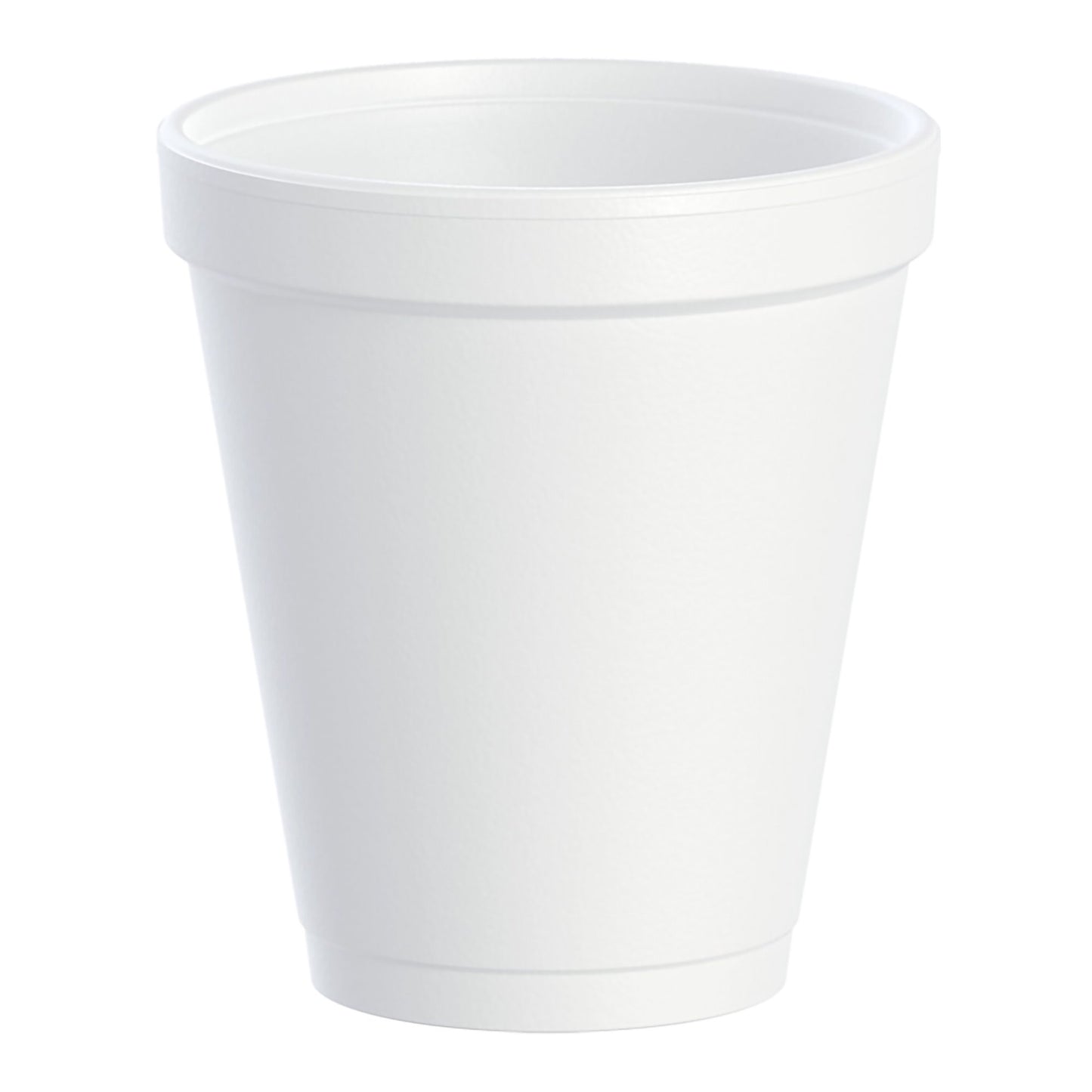 Dart White Styrofoam Drinking Cup, 8-ounce capacity 8J8